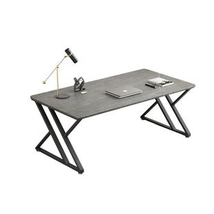 岩板书桌学生家用写字学习桌轻奢现代书房办公桌奶油风台式电脑桌