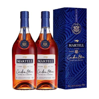 马爹利蓝带干邑白兰地500ml×2瓶