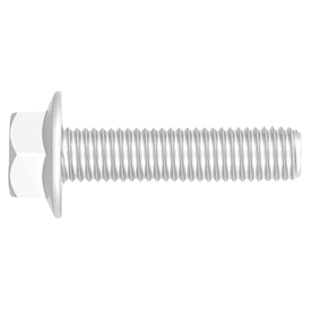 10.9级外六角法兰面螺栓达克罗汽车六角带垫螺丝M6M8M10M12M14M16