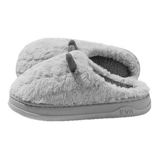 毛绒保暖棉拖鞋男士2025新款冬季厚底防滑家居室内踩屎感毛拖鞋女