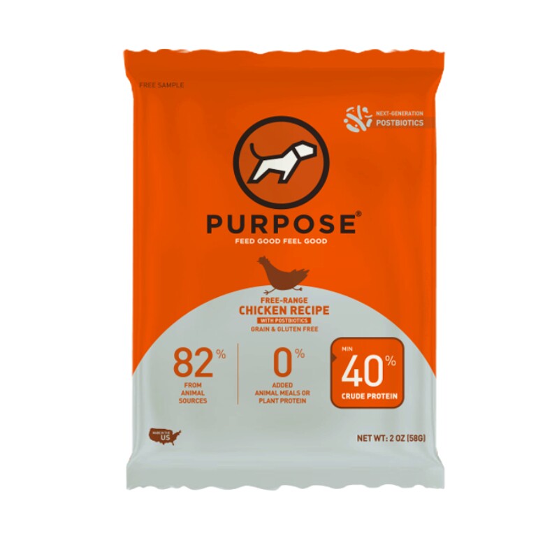 U先试用PURPOSE璞斯美国进口狗粮试吃装无谷高蛋白成犬不软便1包