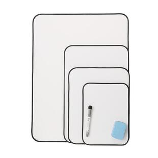 软边支架白板写字板支架式磁性家用儿童商用挂式双面写字板可擦写小黑板白班桌面办公迷你备忘提示板记事板