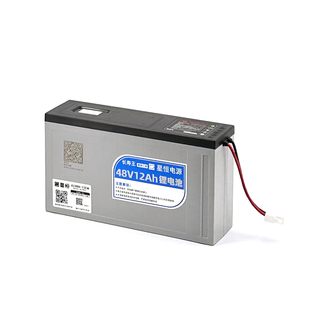 星恒全新锂电池48V-12Ah长寿王A款白壳