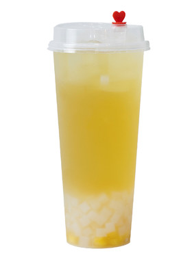 奶茶杯子定制logo磨砂注塑加厚杯