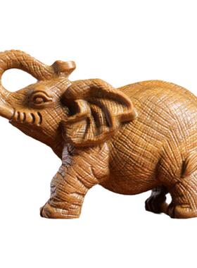 绿檀紫檀非洲三宝大象犀牛河马