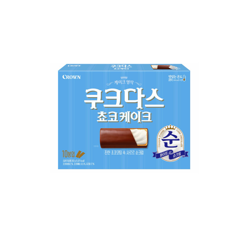 韩国直邮CROWN巧克力夹心饼干