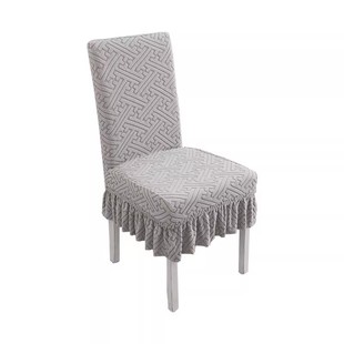 加厚弹力椅套海绵坐垫一体四季通用简约风餐桌椅座椅子套罩四季垫