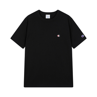 Champion冠军短袖男2026春季新款纯棉经典款T恤女基础休闲风宽松