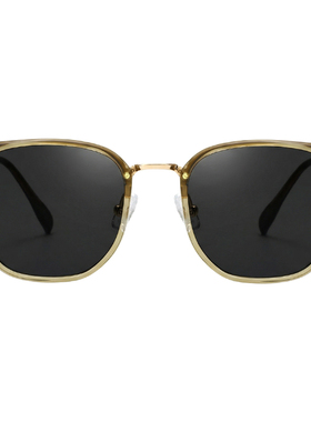 超轻橄榄绿色近视墨镜女款带度数