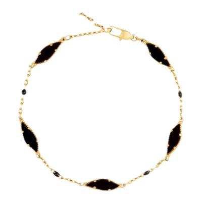 槟榔雅宝轻奢小众钛钢男女手链