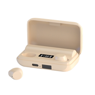 小毛豆2025新款超微小型蓝牙耳机上班用迷你不闪灯高音质长续航