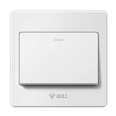 公牛单开单控灯开关16安