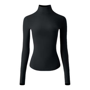 蕉下女士红色修身摇粒绒打底衫半高领保暖亲肤2025蛇年本命年衣服