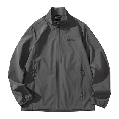 狼爪男士弹力立领软壳夹克