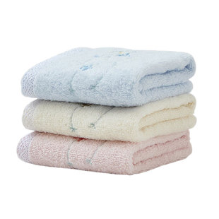 棉田纯棉毛巾无捻纱洗脸专用女士全棉柔软吸水不易掉毛洗脸面巾