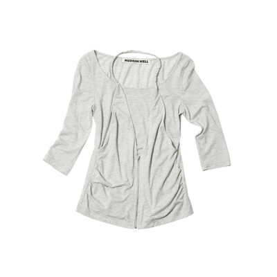 25春夏挂脖假两件套头衫设计师