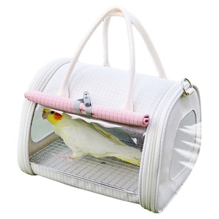 鹦鹉外出包便携鸟包冬季防风小太牡丹虎皮玄凤仓鼠小型宠物外带包