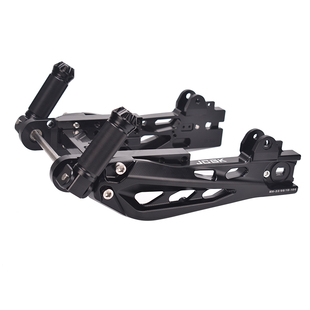 适用于小牛UMAX电动车改装JCGK鲨鱼款后平叉加长款U3叉口减震摇臂