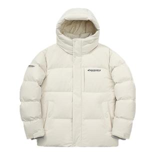 Discovery探索90鹅绒羽绒服防风连帽面包服防寒外套情侣男女冬