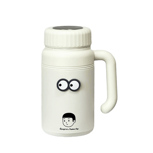 2025新款大容量保温杯女高颜值带手柄不锈钢茶隔水杯办公室杯子男