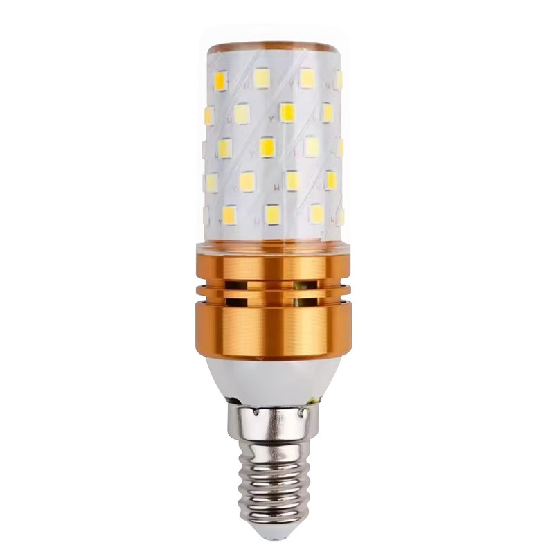 LED灯泡螺口节能玉米灯超亮E27E14家用水晶吊灯客厅卧室餐厅光源
