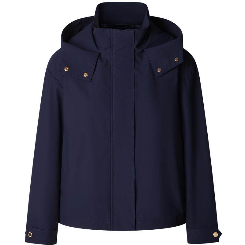Navigare意大利小帆船短款风衣女春季休闲夹克高端精致小个子外套