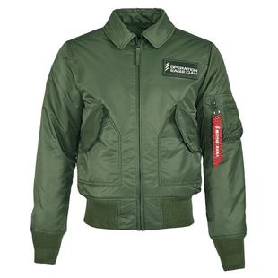 鹰爪45p飞行夹克男飞行服战术外套冬保暖防寒飞行员棉服棉衣