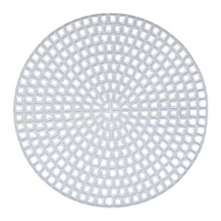 圆形网格片塑料网格板编织包底定型片毛线手工编织diy包包材料