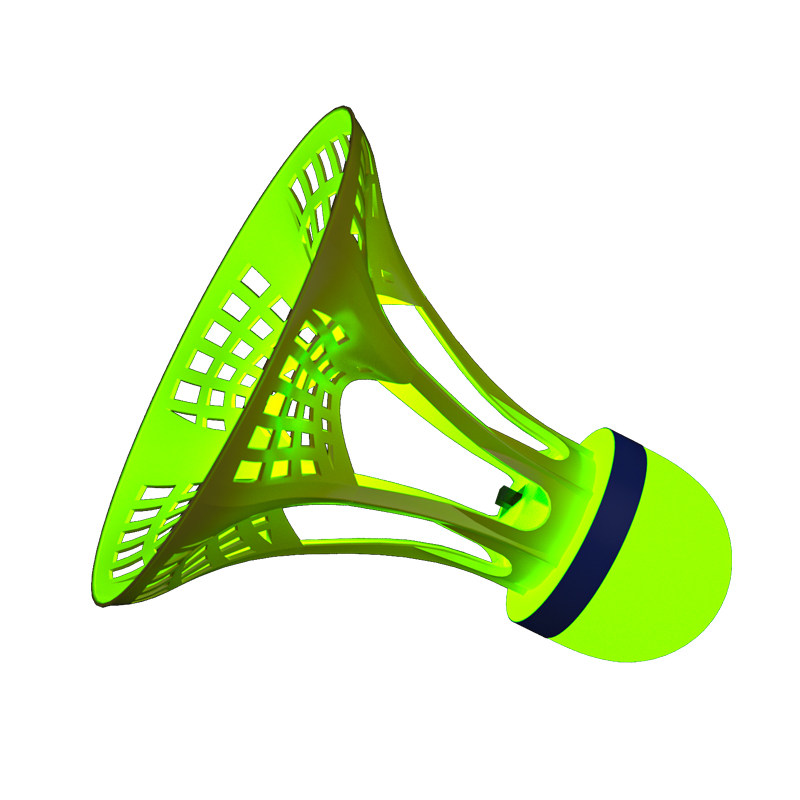 夜光羽毛球发光防风荧光耐打夜间室外户外球头带灯耐用晚上羽毛球