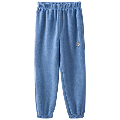 儿童家居裤恒源祥奥粒绒外穿睡裤