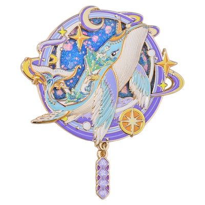 中国风神话十二月令流沙金属冰箱贴北京故宫博物院文创生日礼物