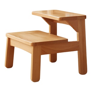 实木儿童踏脚凳学习塔楼梯台阶踩脚凳洗手台洗脸池宝宝刷牙梯凳