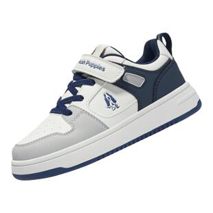 暇步士童鞋儿童板鞋男童小白鞋跑步暴走学生软底轻便休闲运动鞋子