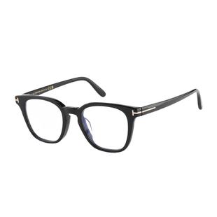 【自营】TOM FORD眼镜架秋冬新款黑框方形近视光学镜框TF6014-K-B