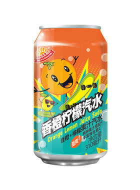 阳光先生香橙柠檬汽水碳酸饮料