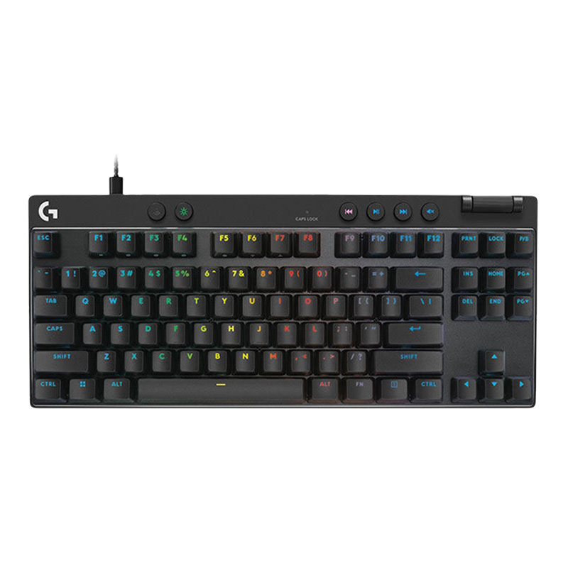 罗技G PRO X TKL RAPID磁轴键盘FPS电竞打瓦电脑游戏机械键盘拆包