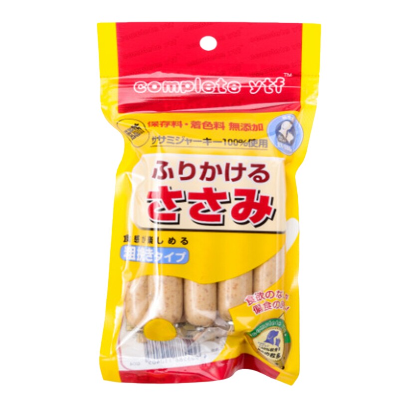 出口complete ytf宠物狗狗猫香肠火腿肠鸡肉鱼肉海苔  8支180g