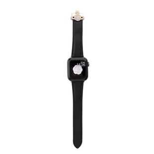 【头层牛皮】适用于applewatchs11磁吸搭扣表带iwatchs9女士生新款皮质8手表SE创意Ultra2春夏个性西真皮太后