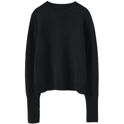 启超高端100%纯山羊绒衫