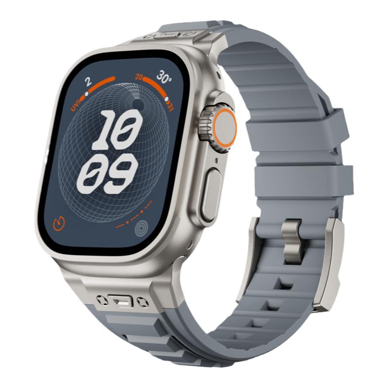 适用iWatchs9表带氟橡胶