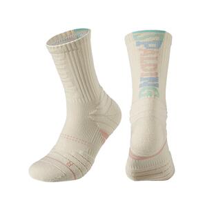 斯伯丁儿童篮球袜子实战毛巾底运动精英高帮高长筒小孩大童青少年