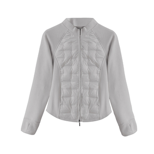 CKDH天丝羊毛保暖外套女立领修身2025秋冬户外防寒滑雪冲锋衣内胆