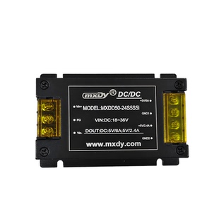 DC/DC 50W-300W双路独立2组隔离电源模块12V24V48V110V转5V9V15V