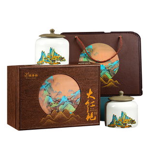 闽春韵武夷山大红袍茶叶新茶茶叶自喝送礼长辈礼盒装250g