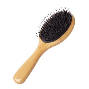 意简家猪鬃梳按摩气垫直发梳木梳经络梳气囊梳头发子梳不打结梳子