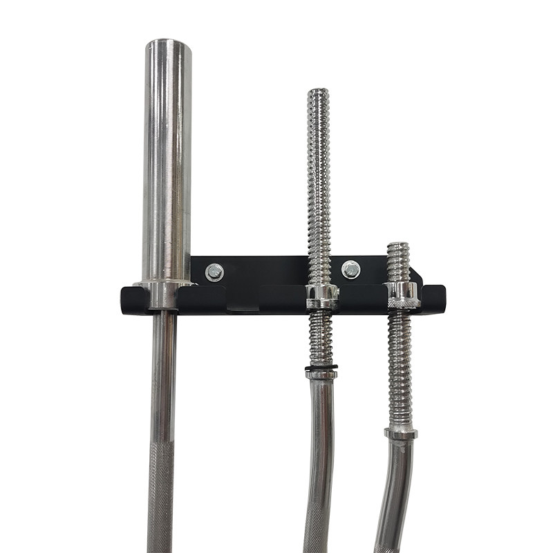 奥杆直曲杠铃杆墙壁挂收纳架
