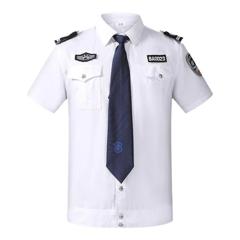 2011式新款保安制服长袖衬衣保安工作服男女物业门卫春秋装保安服