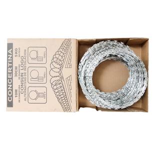 刀片刺绳刺网刺防盗滚笼刺蛇腹网围墙防攀爬防锈铁蒺藜带刺铁丝网