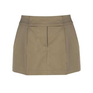 低腰半身裙女卡其色防走光短裙西装半裙工装裙裤短款裤裙