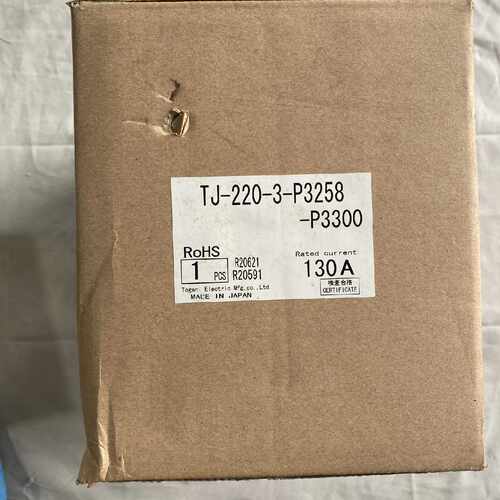 议价Togami 日本户上热继电器TJ-220-3-P3258-P3300电流160A